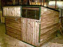 field shelter for goats; geese; sheep