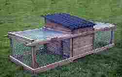 double broody / breeding coop